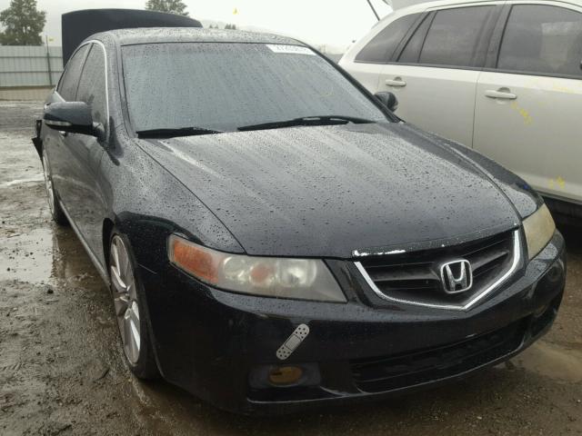 JH4CL969X4C040197 - 2004 ACURA TSX BLACK photo 1