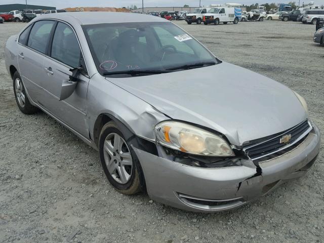 2G1WB55K269347655 - 2006 CHEVROLET IMPALA LS SILVER photo 1