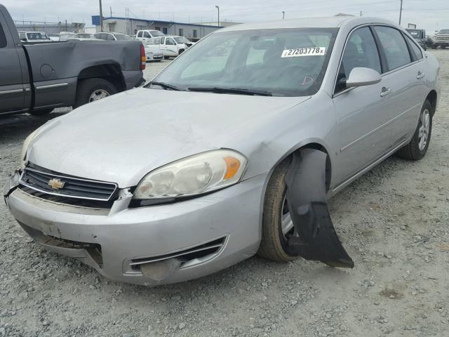 2G1WB55K269347655 - 2006 CHEVROLET IMPALA LS SILVER photo 2