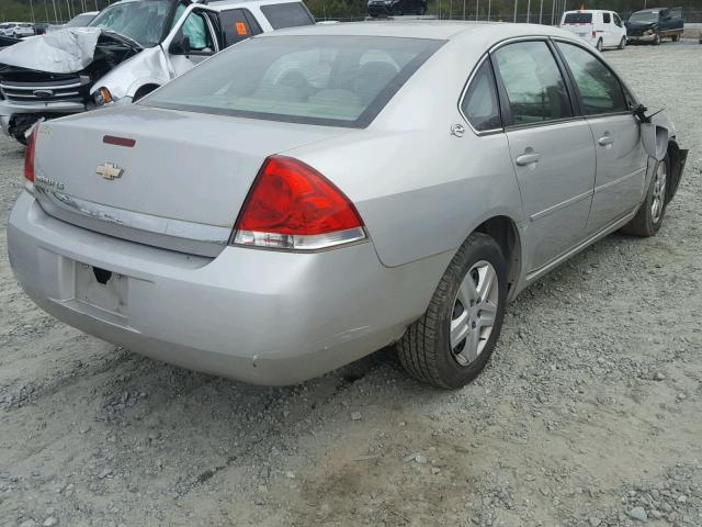 2G1WB55K269347655 - 2006 CHEVROLET IMPALA LS SILVER photo 4