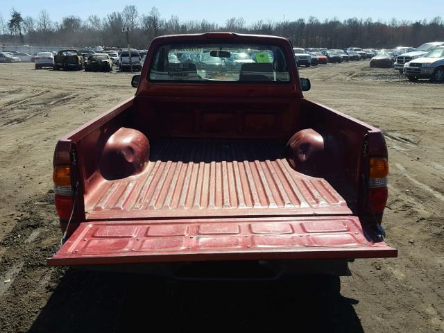 5TENL42N72Z004580 - 2002 TOYOTA TACOMA RED photo 6