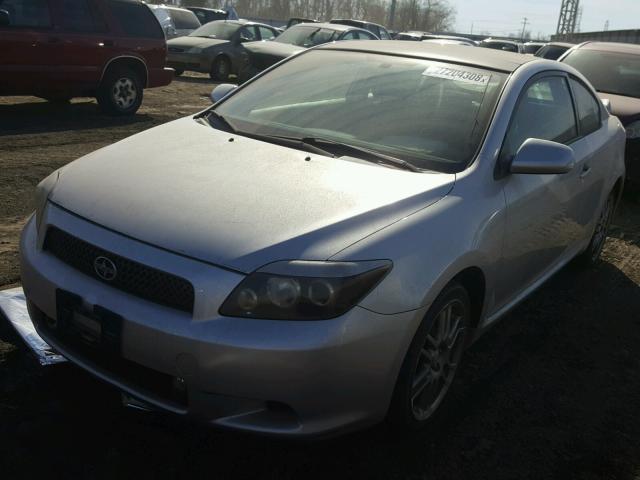 JTKDE167480259558 - 2008 SCION TC SILVER photo 2