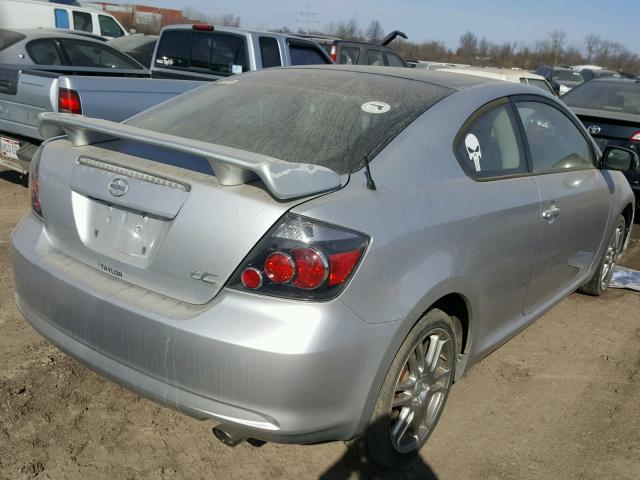 JTKDE167480259558 - 2008 SCION TC SILVER photo 4