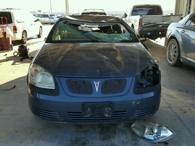 1G2AL18F987239225 - 2008 PONTIAC G5 BLUE photo 9