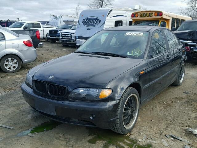 WBAEU33433PH88990 - 2003 BMW 325 XI BLACK photo 2