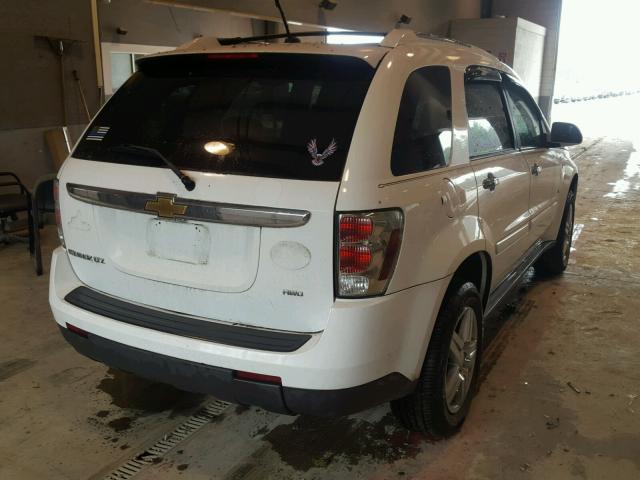 2CNDL23F086013771 - 2008 CHEVROLET EQUINOX LS WHITE photo 4