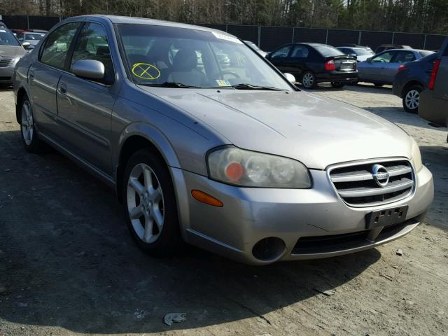 JN1DA31D42T207660 - 2002 NISSAN MAXIMA GLE SILVER photo 1