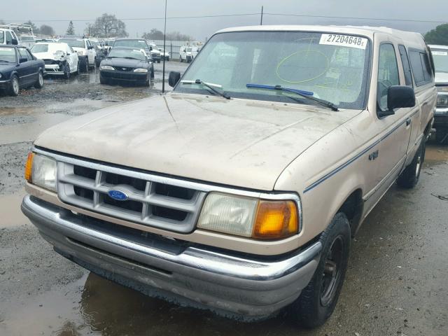 1FTCR14A6RPB81752 - 1994 FORD RANGER SUP GOLD photo 2