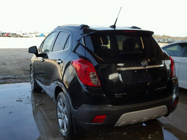 KL4CJCSB1EB561307 - 2014 BUICK ENCORE BLACK photo 3