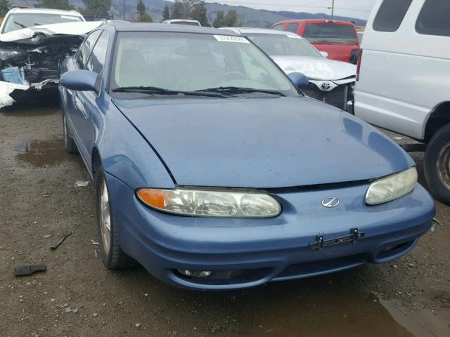 1G3NF52E7XC382787 - 1999 OLDSMOBILE ALERO GLS BLUE photo 1