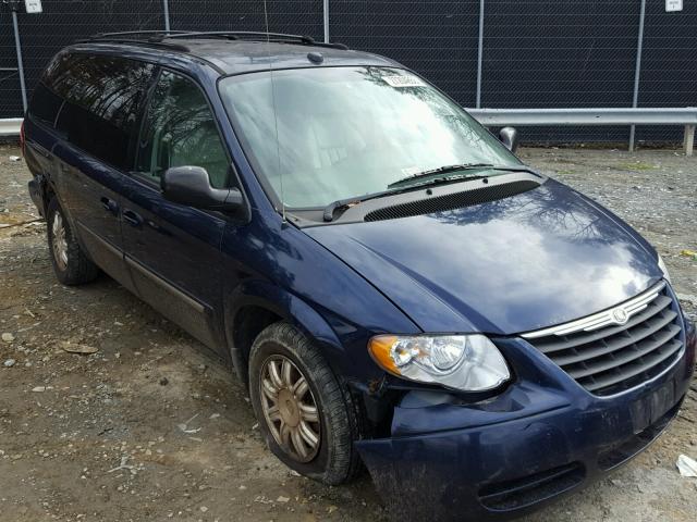 2C8GP54L95R567864 - 2005 CHRYSLER TOWN & COU BLUE photo 1