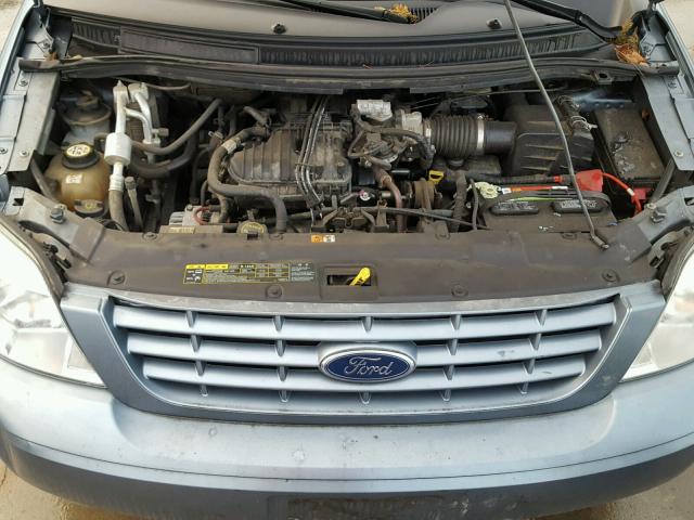 2FMZA51644BA09398 - 2004 FORD FREESTAR S BLUE photo 7