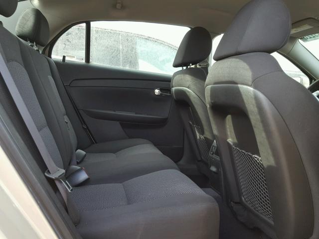 1G1ZC5EB8AF154081 - 2010 CHEVROLET MALIBU 1LT 金色 照片 6