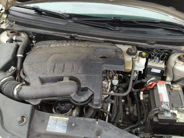 1G1ZC5EB8AF154081 - 2010 CHEVROLET MALIBU 1LT 金色 照片 7