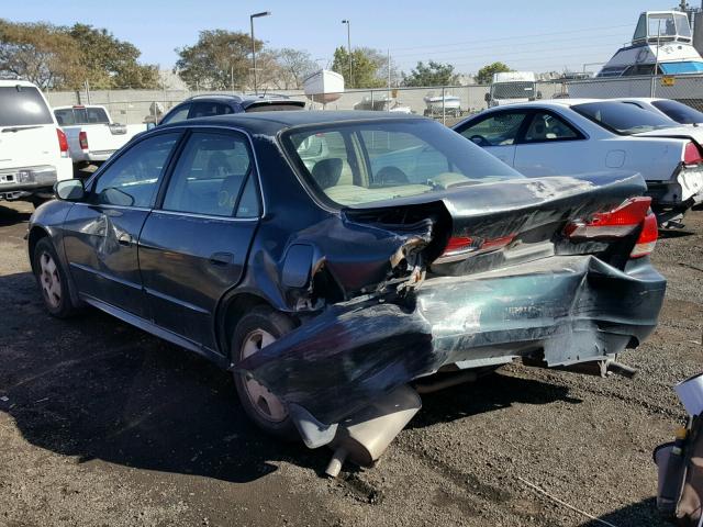 1HGCG16581A026649 - 2001 HONDA ACCORD EX GREEN photo 3