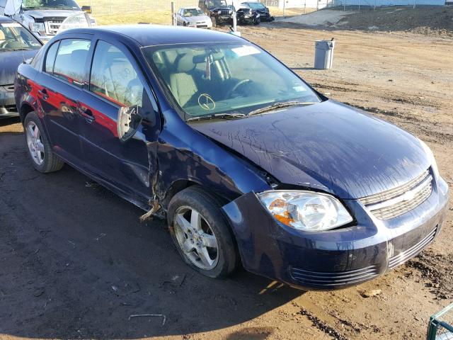 1G1AT58H297297787 - 2009 CHEVROLET COBALT LT BLUE photo 1