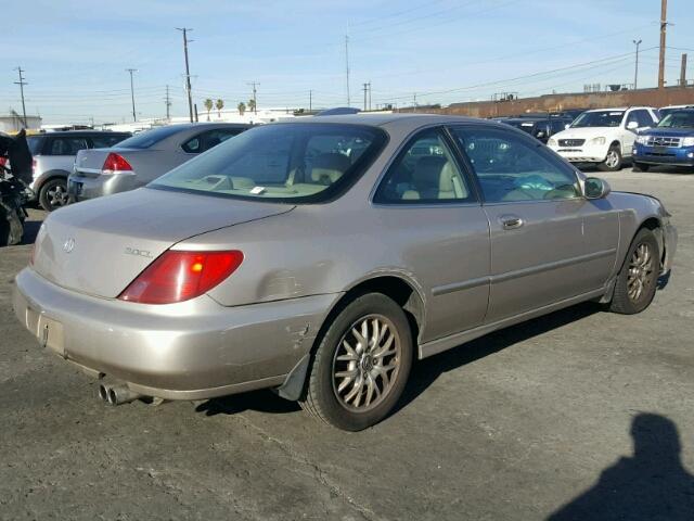 19UYA2258XL014484 - 1999 ACURA 3.0CL GOLD photo 4