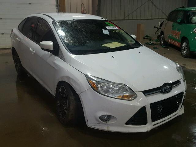 1FAHP3F29CL432278 - 2012 FORD FOCUS SE WHITE photo 1