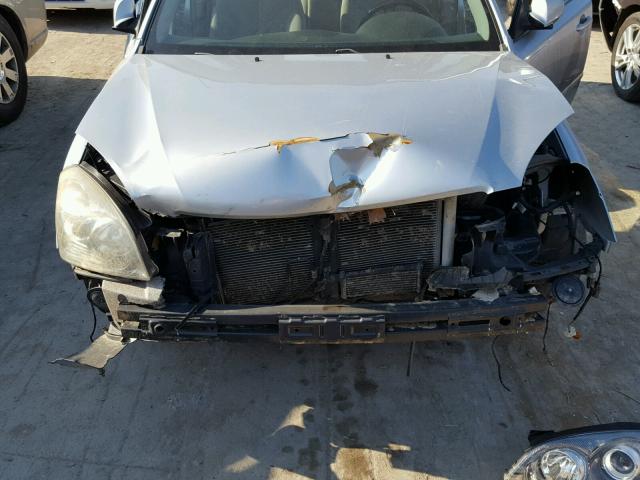 KNAGE124665025807 - 2006 KIA OPTIMA LX SILVER photo 7