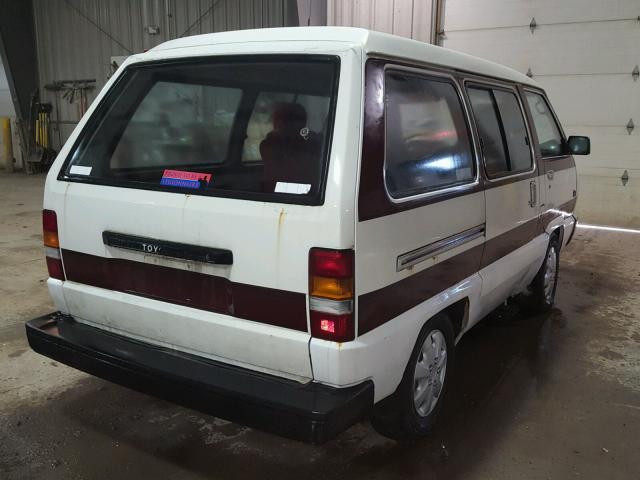 JT4YR27V9F0030824 - 1989 TOYOTA VAN DELUXE BEIGE photo 4