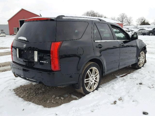 1GYEE637370180033 - 2007 CADILLAC SRX BLACK photo 4