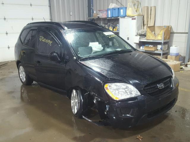 KNAFG526887139040 - 2008 KIA RONDO LX BLACK photo 1