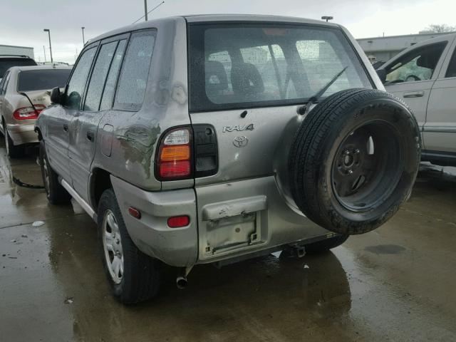 JT3GP10V5Y0051618 - 2000 TOYOTA RAV4 SILVER photo 3