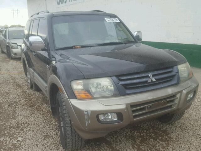 JA4MW51R81J005186 - 2001 MITSUBISHI MONTERO LI BLACK photo 1