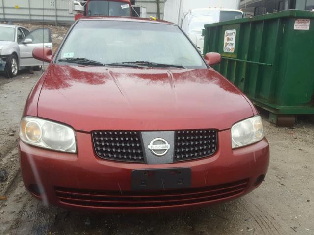 3N1CB51D25L543109 - 2005 NISSAN SENTRA 1.8 RED photo 9