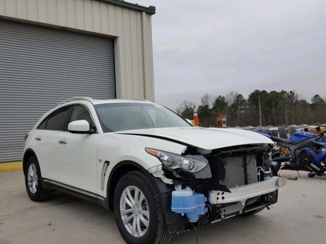 JN8CS1MW1HM412772 - 2017 INFINITI QX70 WHITE photo 1