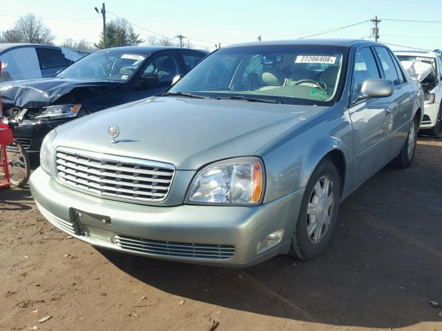 1G6KD54Y05U166791 - 2005 CADILLAC DEVILLE GREEN photo 2