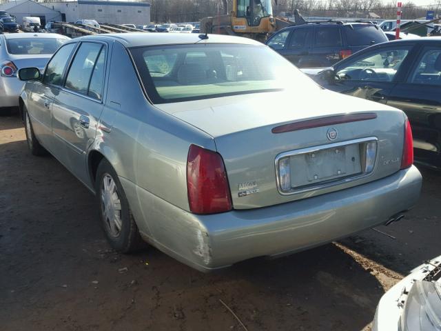 1G6KD54Y05U166791 - 2005 CADILLAC DEVILLE GREEN photo 3