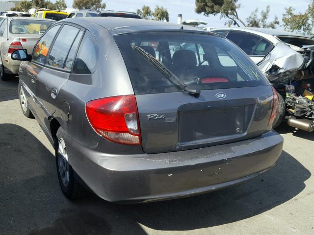 KNADC165436166618 - 2003 KIA RIO CINCO TWO TONE photo 3