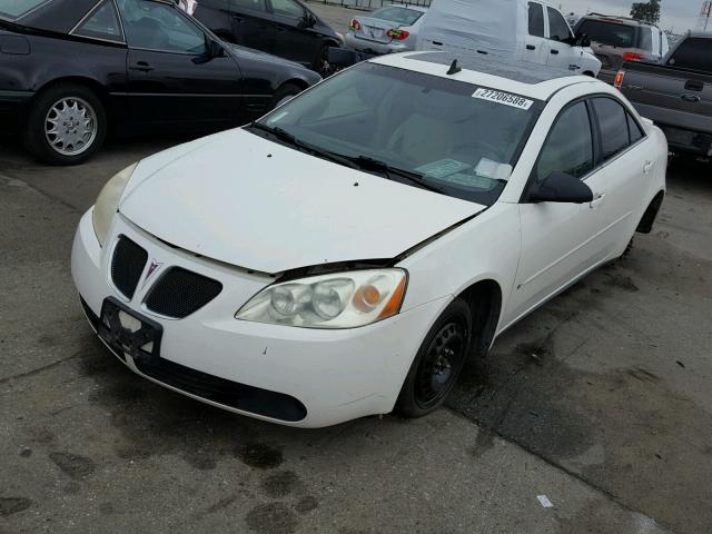 1G2ZM551X64180300 - 2006 PONTIAC G6 GTP WHITE photo 2