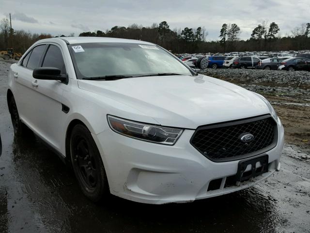 1FAHP2L80HG100331 - 2017 FORD TAURUS POL WHITE photo 1