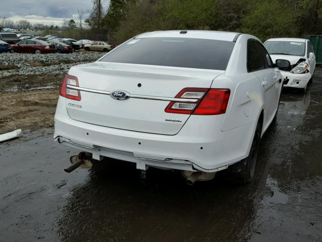 1FAHP2L80HG100331 - 2017 FORD TAURUS POL WHITE photo 4