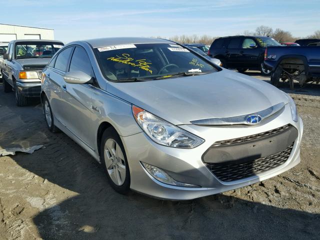 KMHEC4A47BA001547 - 2011 HYUNDAI SONATA HYB SILVER photo 1