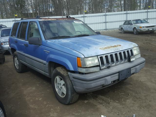 1J4GZ58S4PC619145 - 1993 JEEP GRAND CHER BLUE photo 1