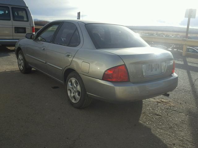 3N1CB51D14L858112 - 2004 NISSAN SENTRA 1.8 GRAY photo 3