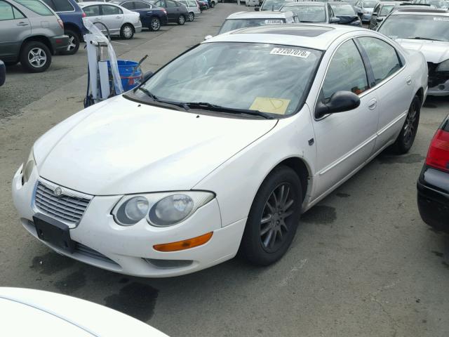 2C3AE66G82H169053 - 2002 CHRYSLER 300M WHITE photo 2