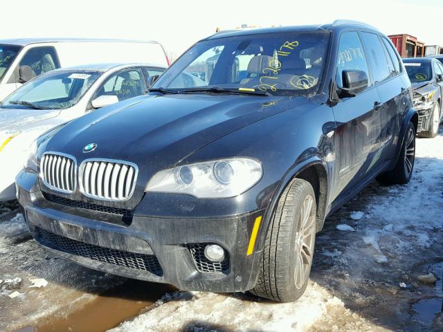 5UXZV8C58DL898784 - 2013 BMW X5 XDRIVE5 BLACK photo 2