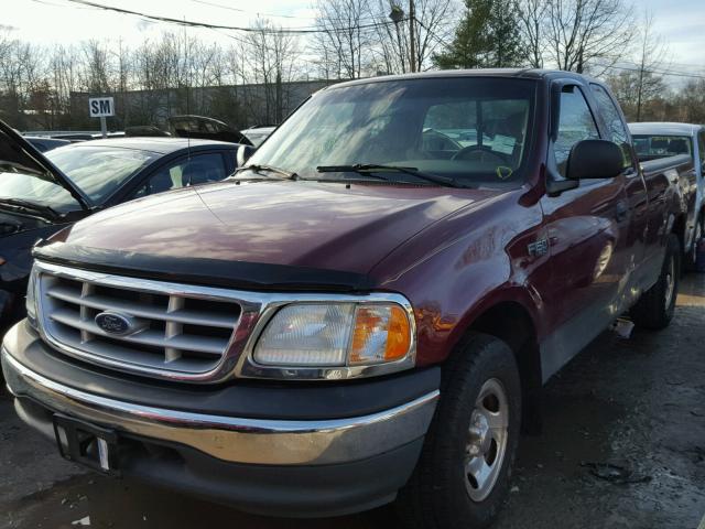 1FTRX17273NA84910 - 2003 FORD F150 RED photo 2