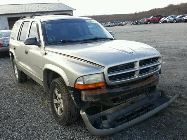 1B4HS28Z41F544671 - 2001 DODGE DURANGO TAN photo 1