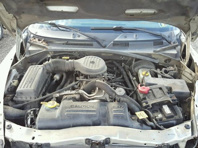 1B4HS28Z41F544671 - 2001 DODGE DURANGO TAN photo 7