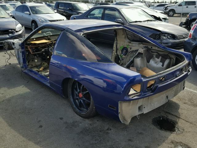 JN1MS36P6NW103836 - 1992 NISSAN 240SX BLUE photo 3