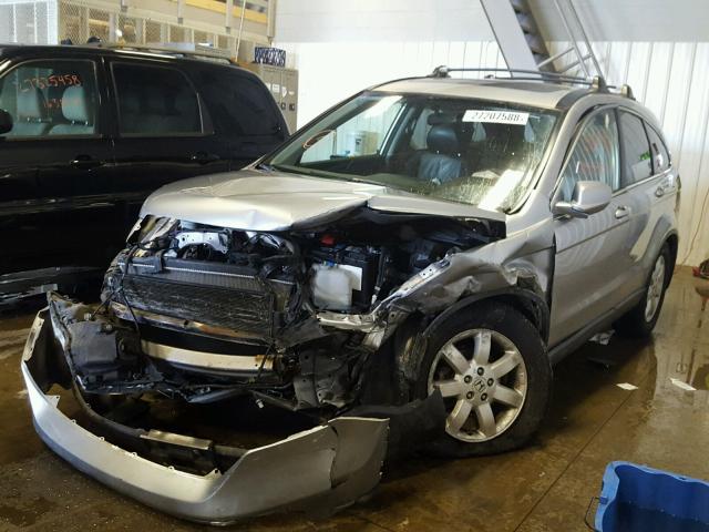 JHLRE48737C017176 - 2007 HONDA CR-V EXL SILVER photo 2