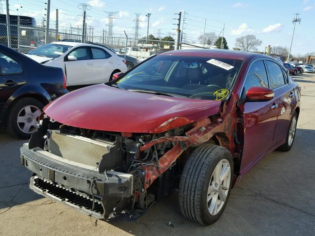 1N4AL3APXDN421103 - 2013 NISSAN ALTIMA 2.5 RED photo 2