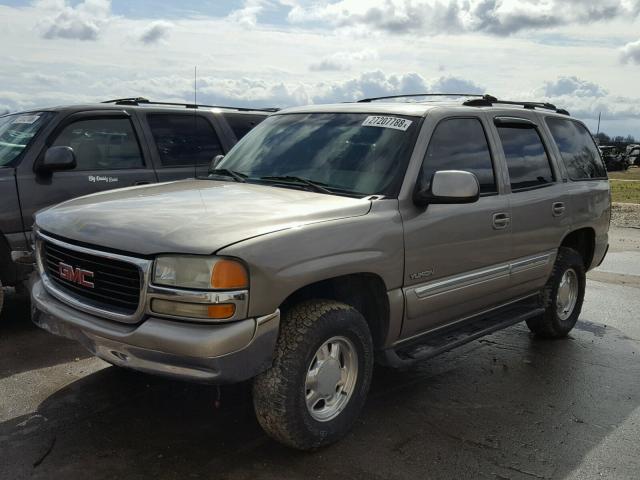 1GKEC13Z73J111368 - 2003 GMC YUKON TAN photo 2