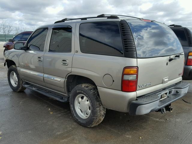 1GKEC13Z73J111368 - 2003 GMC YUKON TAN photo 3