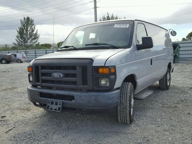 1FTSE34P68DB04368 - 2008 FORD ECONOLINE SILVER photo 2